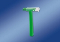 Double sterile razor blade for properative shaving